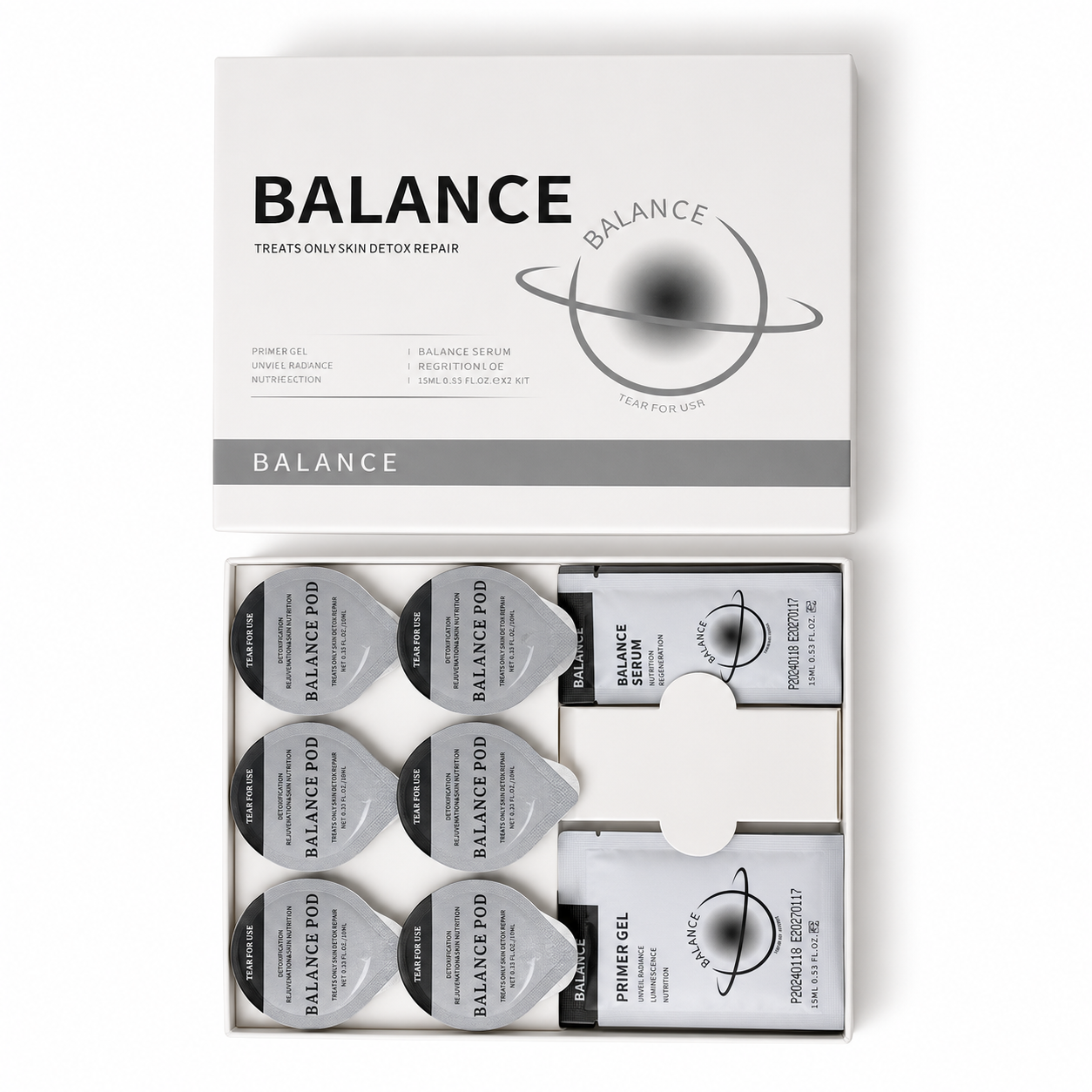 Oxygen Bubble Pen Refill Pods - 6 Formulas for Every Skin Concern