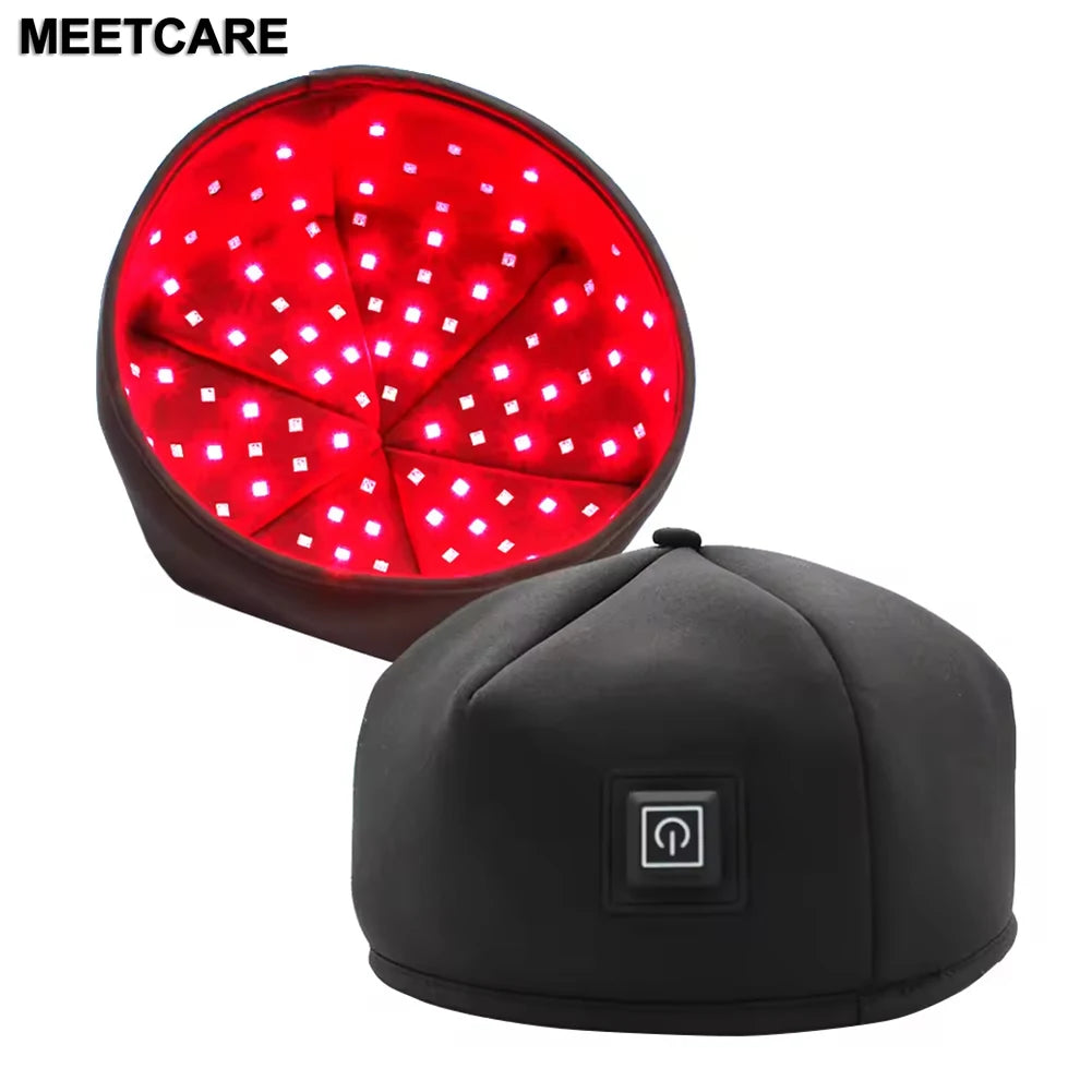 SKINDELÚX LED Hair Growth Helmet - 3D Infrared & Red Light Therapy Cap