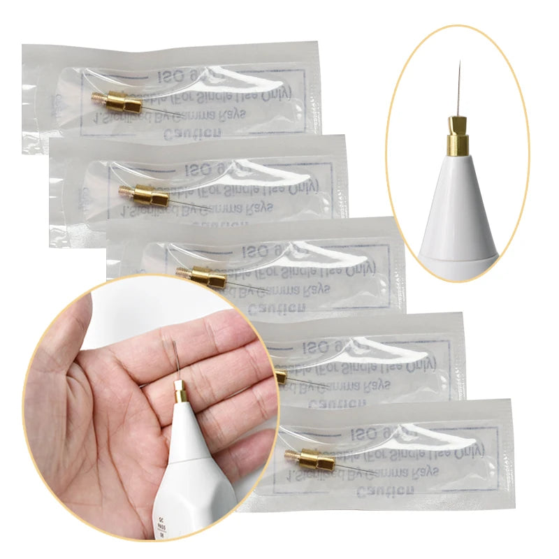 SKINDELÚX Copper Fine Needle Tips — Plasma Pen Replacement Needles