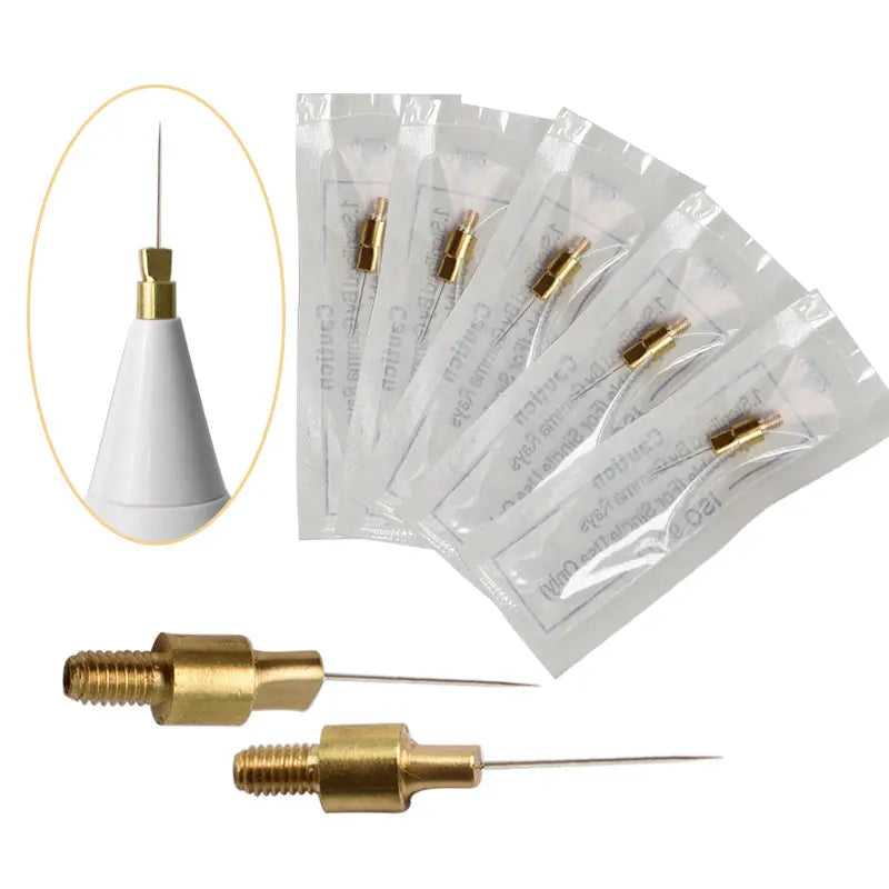 SKINDELÚX Copper Fine Needle Tips — Plasma Pen Replacement Needles