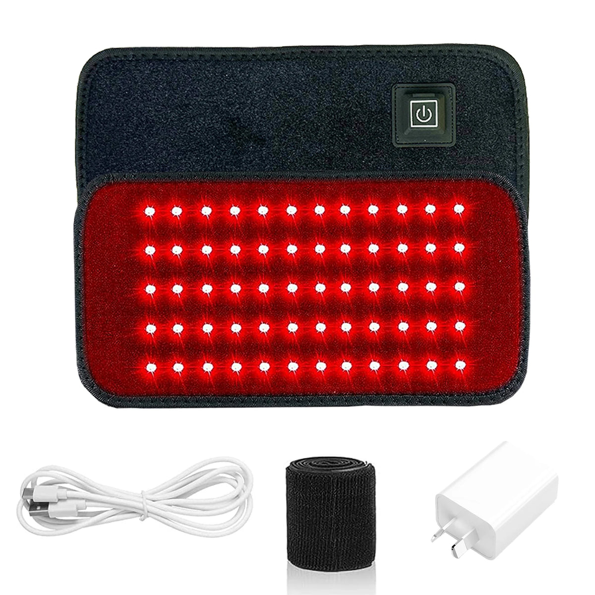 SKINDELÚX Red Light Therapy Belt - Infrared Heat Wrap for Waist & Back