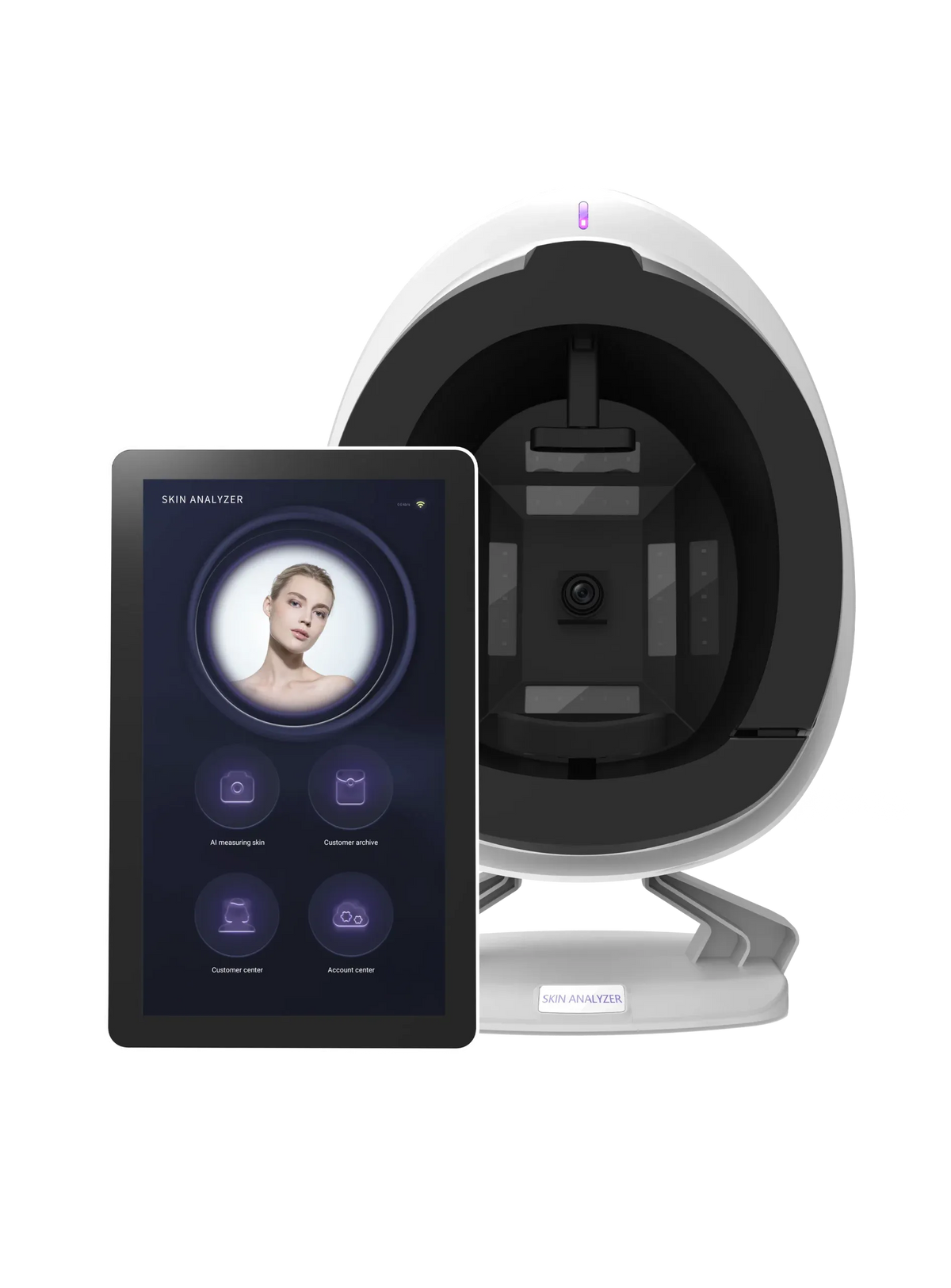 AISIA Q1 3D AI Facial Skin Analyzer – 8-Spectrum 3D Imaging