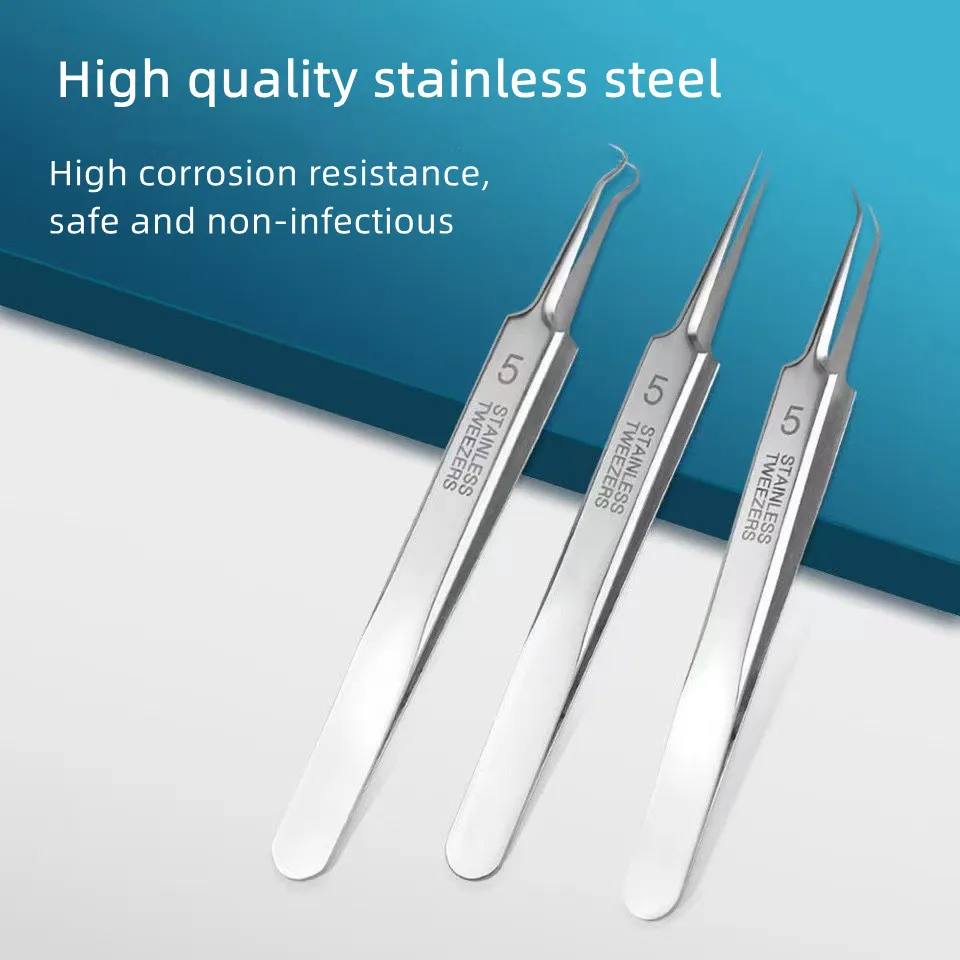Blackhead Acne Removal Tweezers Kit for Face