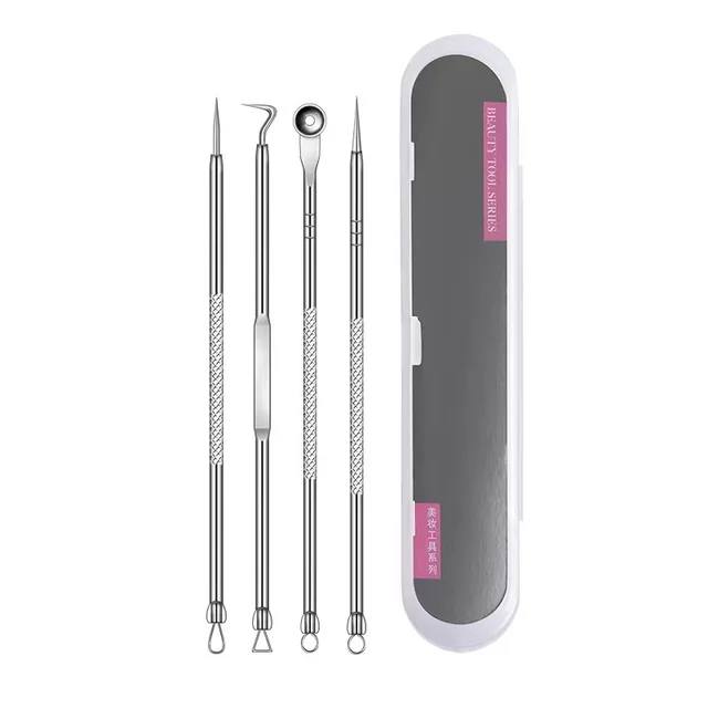 Blackhead Acne Removal Tweezers Kit for Face