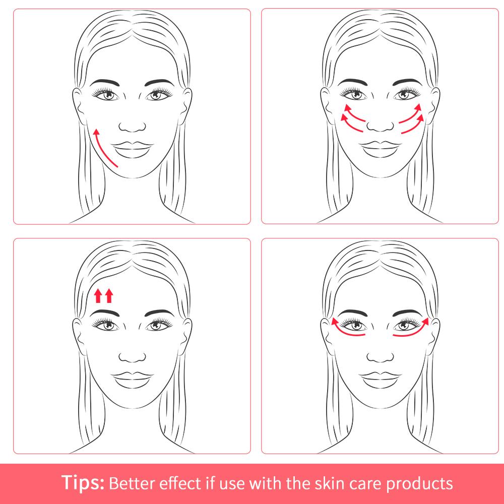 Microcurrent Toning Face Lift Device - Skin Delux