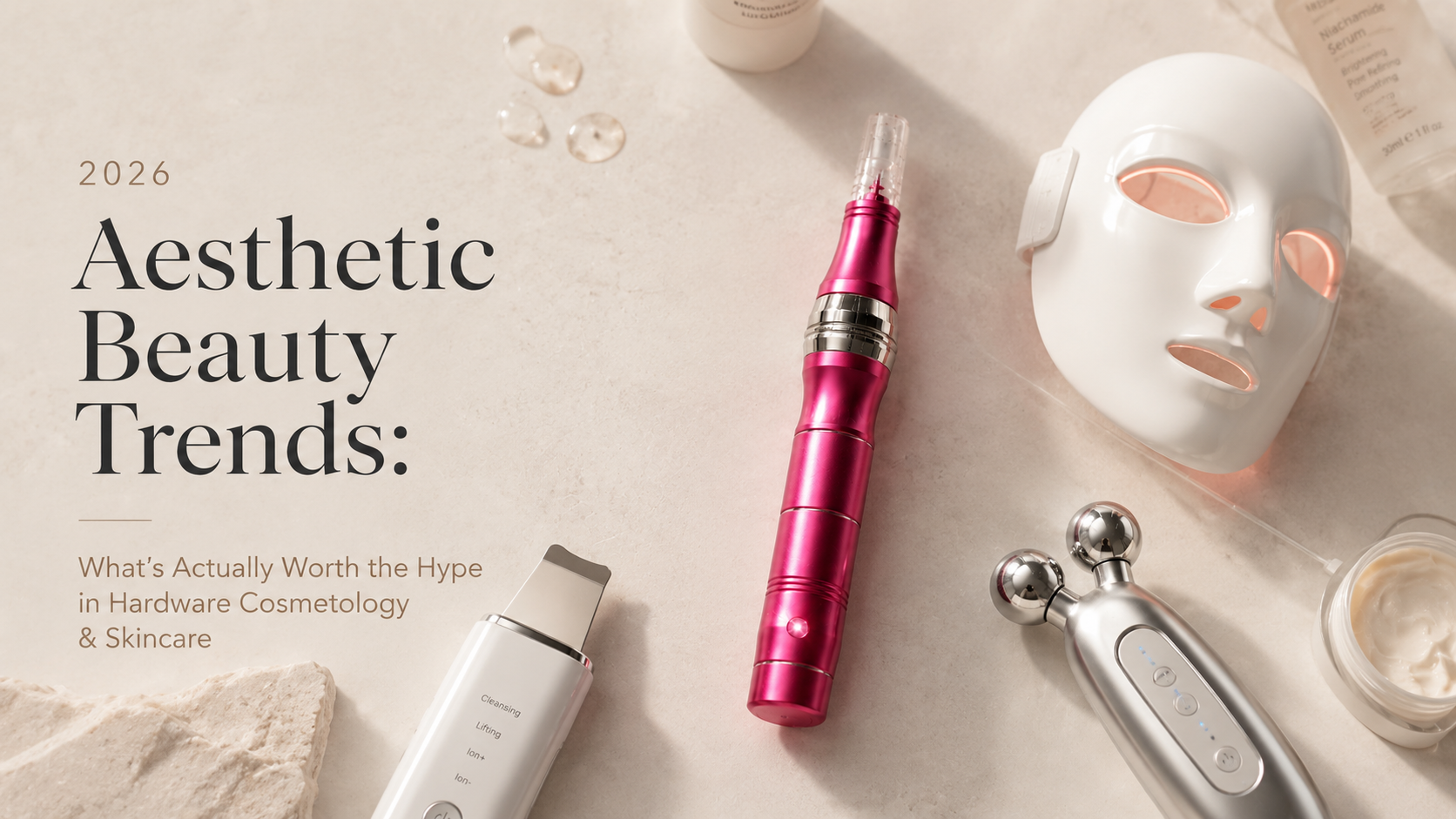 2026 Aesthetic Beauty Trends — hardware cosmetology and skincare
