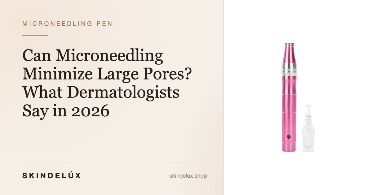 Can Microneedling Minimize Large Pores? What Dermatologists Say in 2026 - Skin Delux