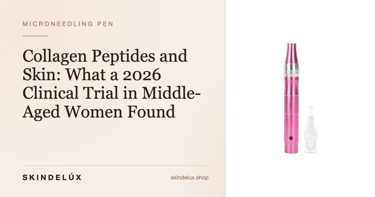 Collagen Peptides and Skin: What a 2026 Clinical Trial in Middle-Aged Women Found - Skin Delux