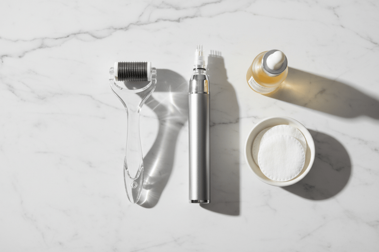 Derma Roller vs. Microneedling Pen: Which Should You Use in 2026? - Skin Delux