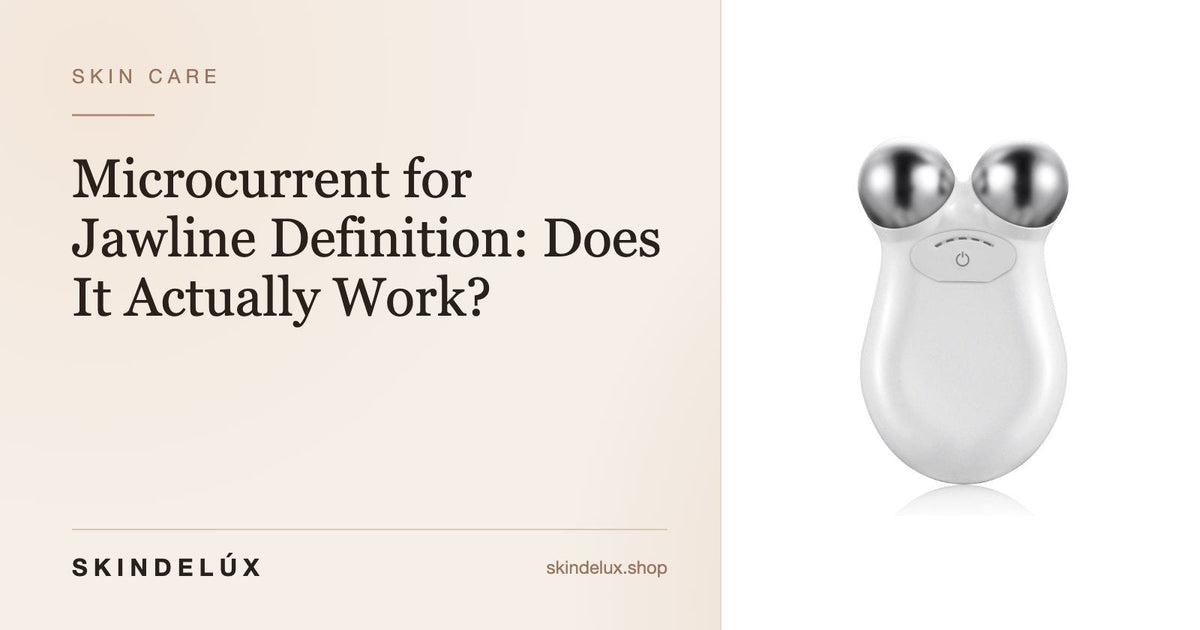 Microcurrent for Jawline Definition: Does It Actually Work? - Skin Delux