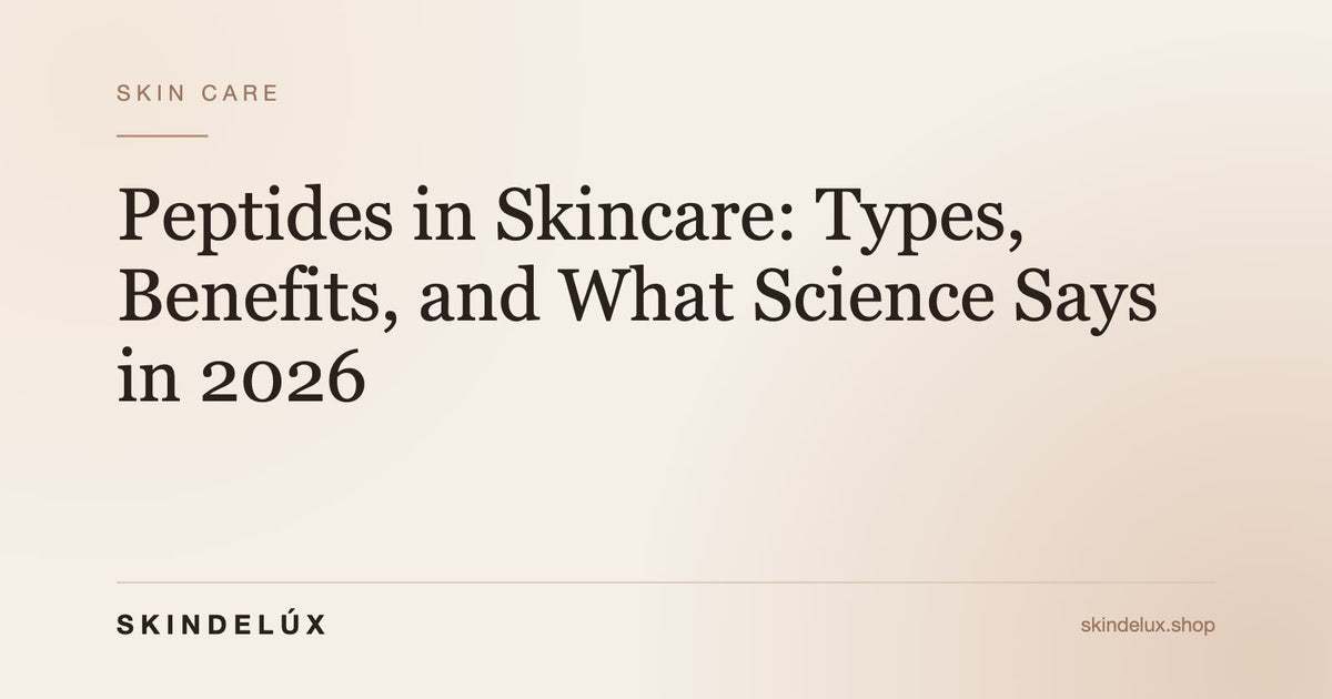 Peptides in Skincare: Types, Benefits, and What Science Says in 2026 - Skin Delux