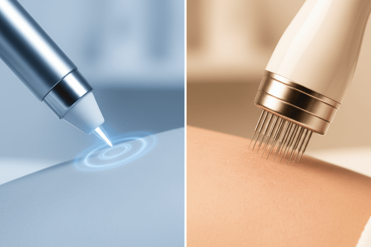Plasma Fibroblast vs Microneedling: Which Is Right for You? - Skin Delux