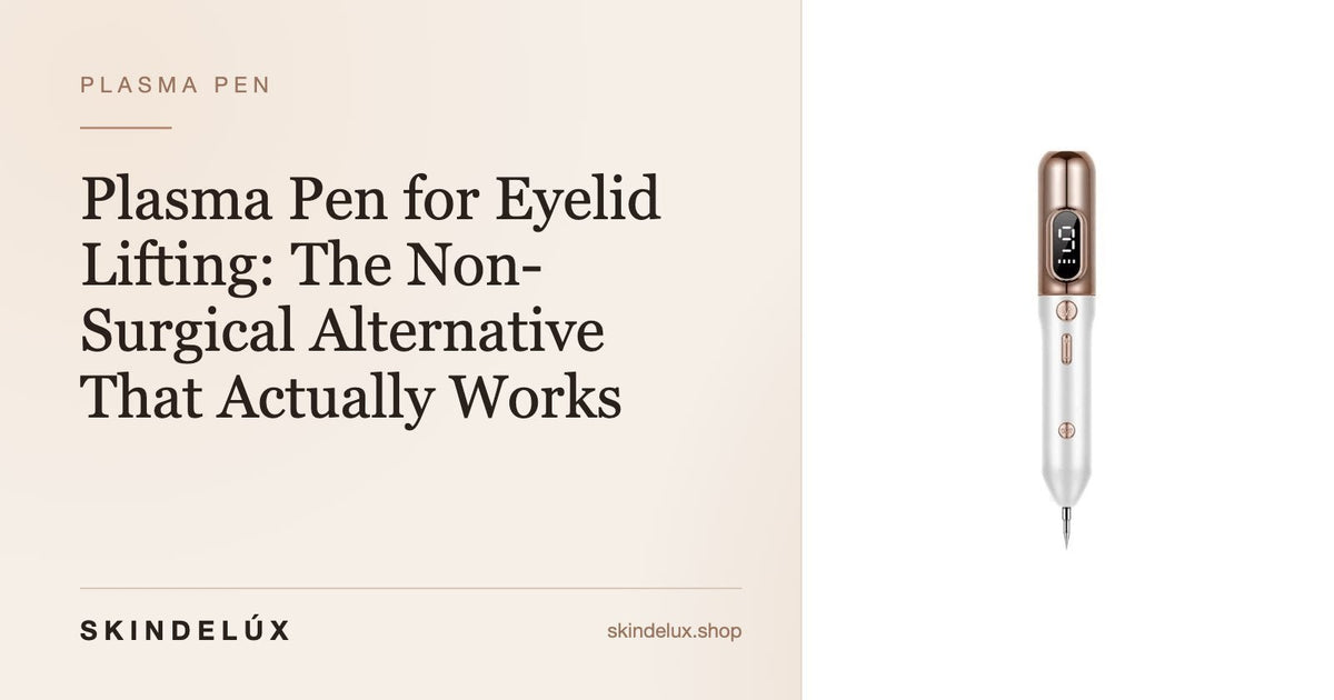 Plasma Pen for Eyelid Lifting: The Non-Surgical Alternative That Actually Works - Skin Delux