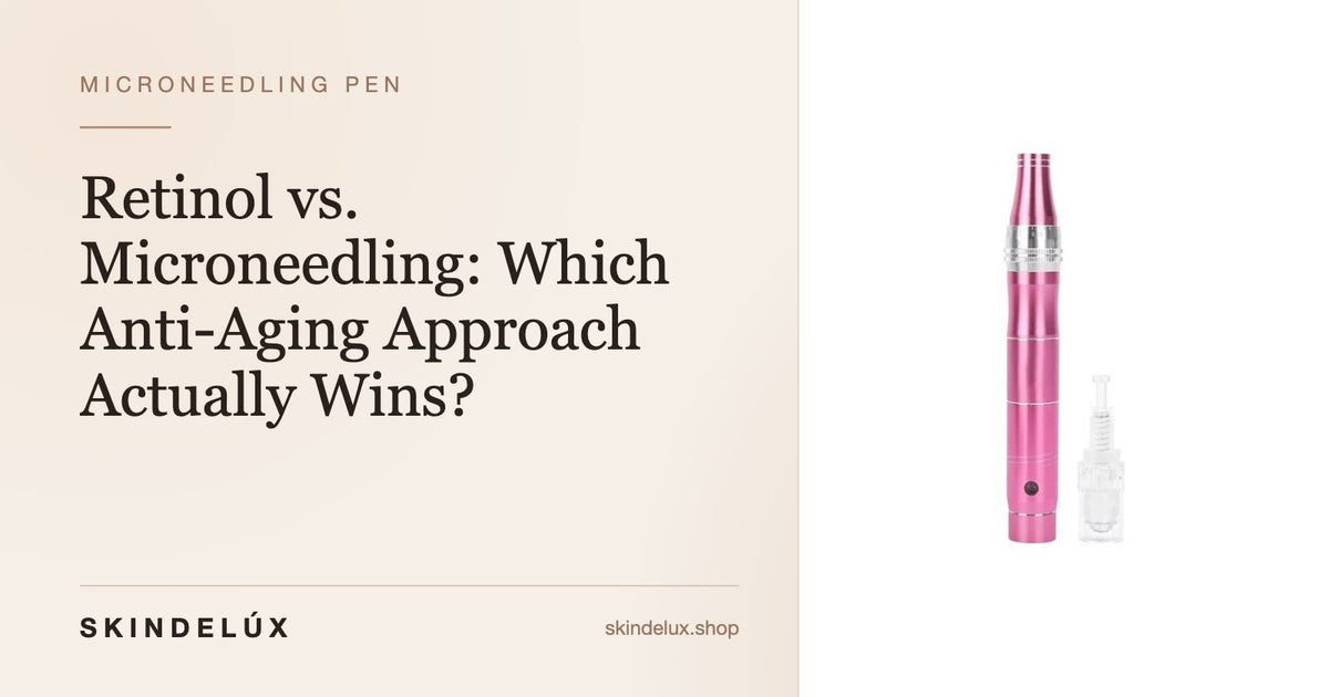 Retinol vs. Microneedling: Which Anti-Aging Approach Actually Wins? - Skin Delux