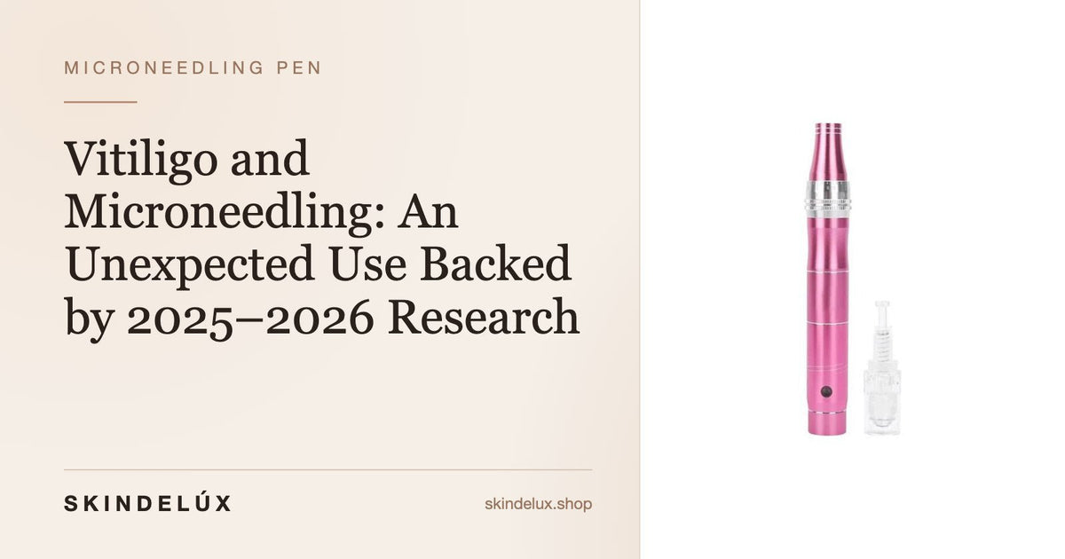 Vitiligo and Microneedling: An Unexpected Use Backed by 2025–2026 Research - Skin Delux