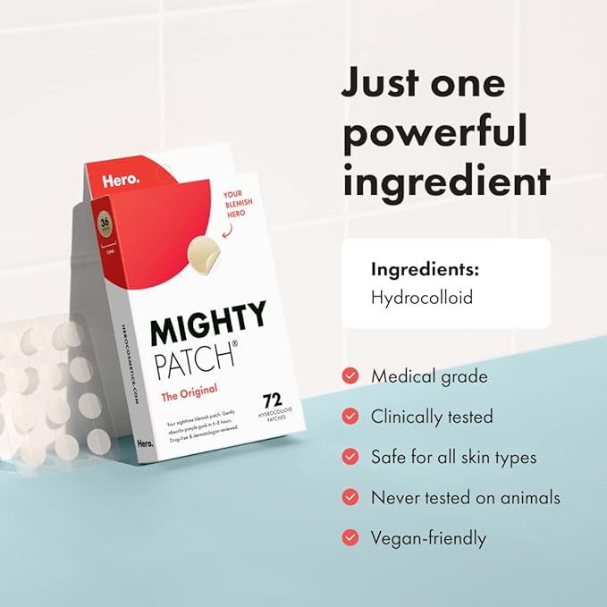 Hero Cosmetics Mighty Patch™ Original (72 Count)