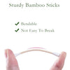Eco-Friendly Bamboo Cotton Swabs - Gentle & Effective Ear Cleaning (400 Count)