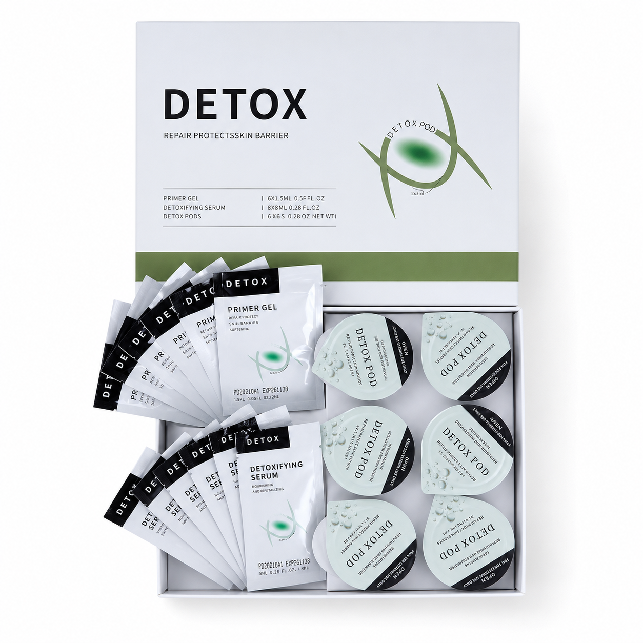 Oxygen Bubble Pen Refill Pods - 6 Formulas for Every Skin Concern