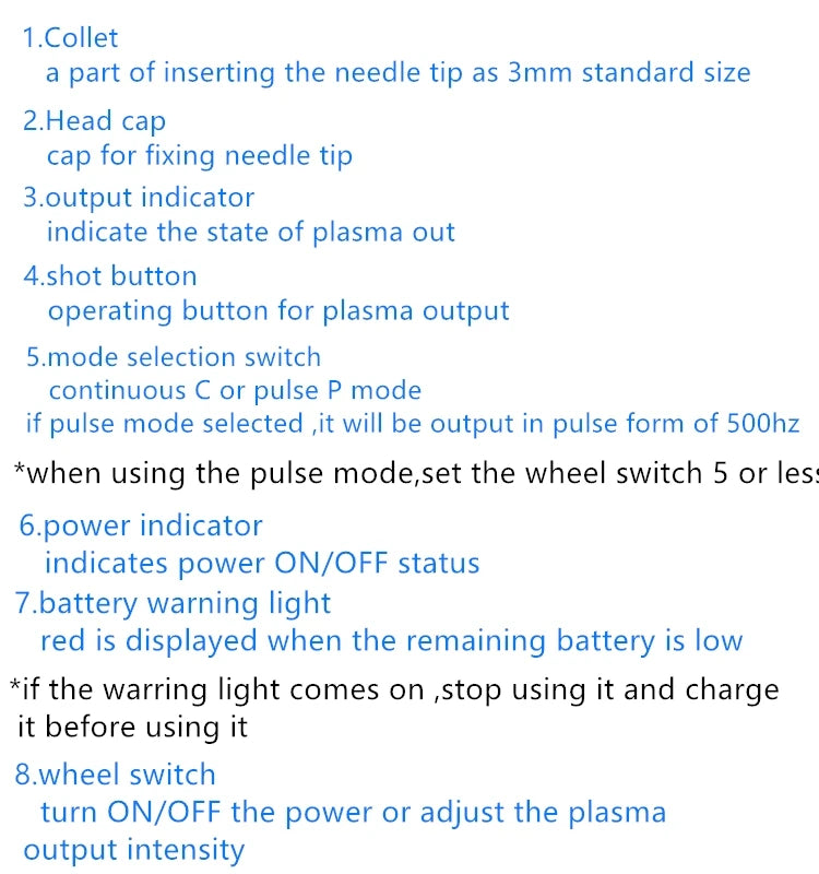 SKINDELÚX Dual-Mode Fibroblast Plasma Pen — 9-Speed Precision Device