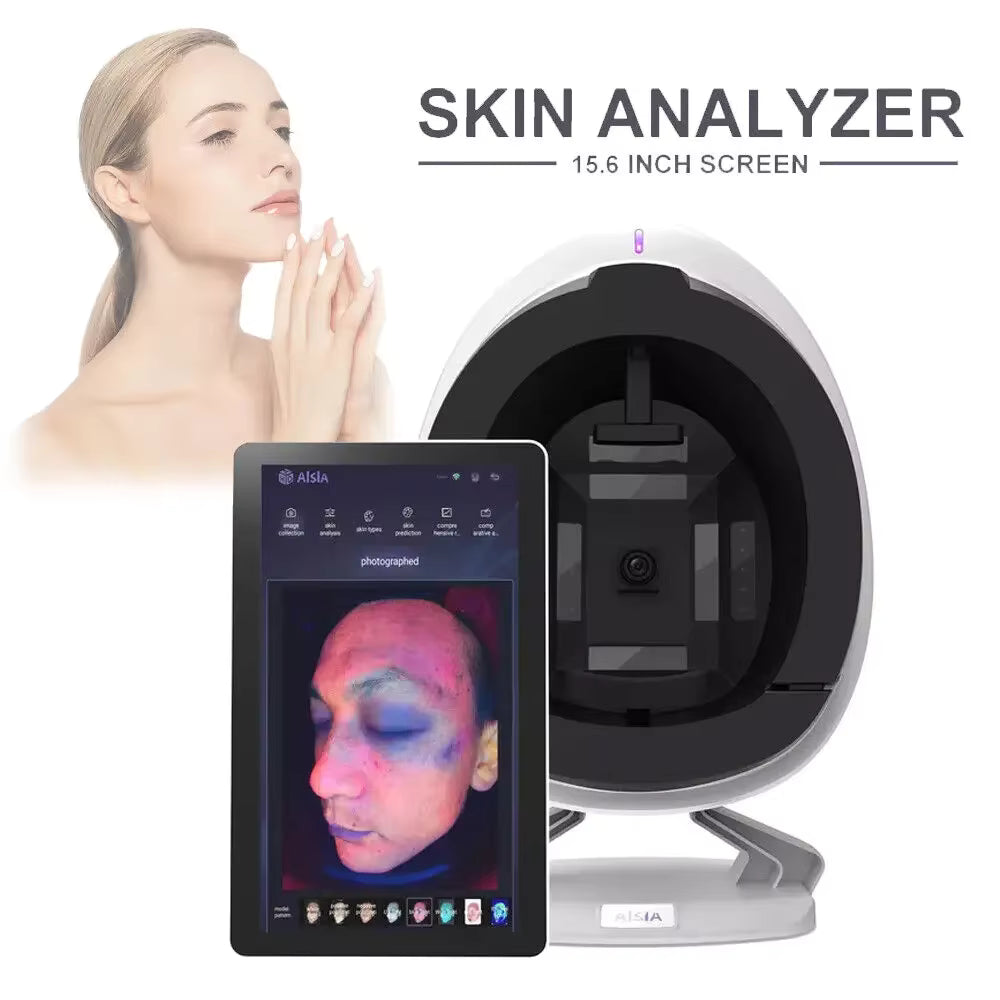 AISIA Q1 3D AI Facial Skin Analyzer - 8-Spectrum Professional Skin Analysis Device