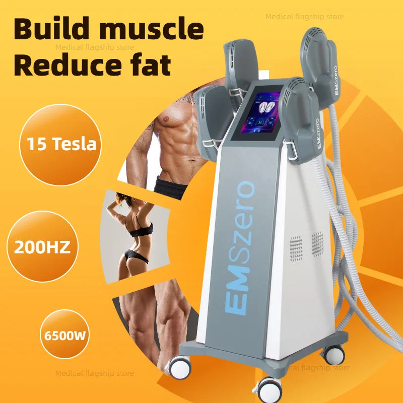 SKINDELÚX EMSculpt Pro Body Sculpting Machine - HIEMT + RF Full-Body Muscle Toning Device