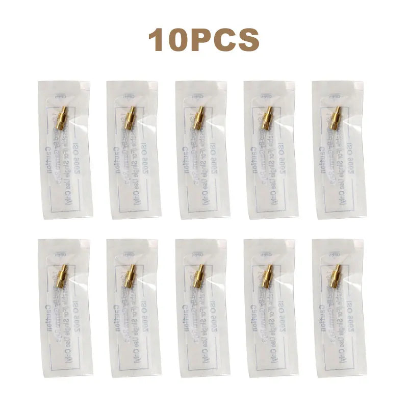 SKINDELÚX Copper Fine Needle Tips — Plasma Pen Replacement Needles
