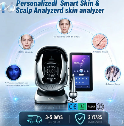 SKINDELÚX X3Pro Professional AI Skin Analyzer - 15.6" Touch Screen Diagnostic Device