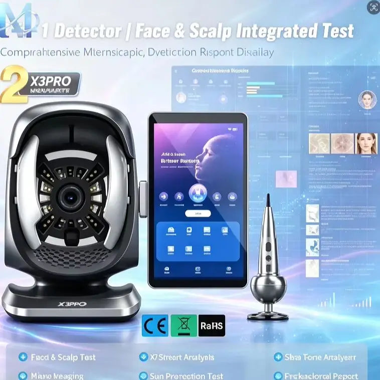 SKINDELÚX X3Pro Professional AI Skin Analyzer - 15.6" Touch Screen Diagnostic Device