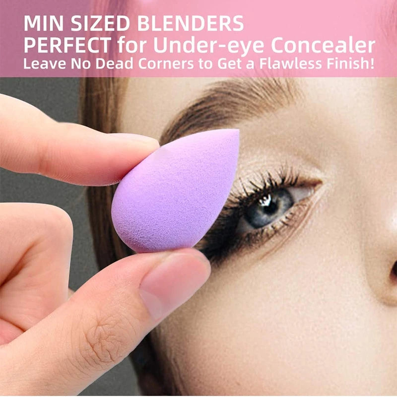 6-Piece Mini Makeup Sponge Set by SKINDELUX