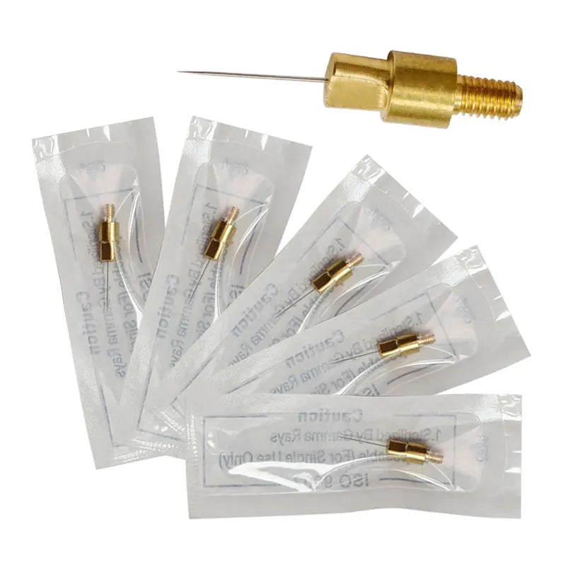 SKINDELÚX Copper Fine Needle Tips — Plasma Pen Replacement Needles
