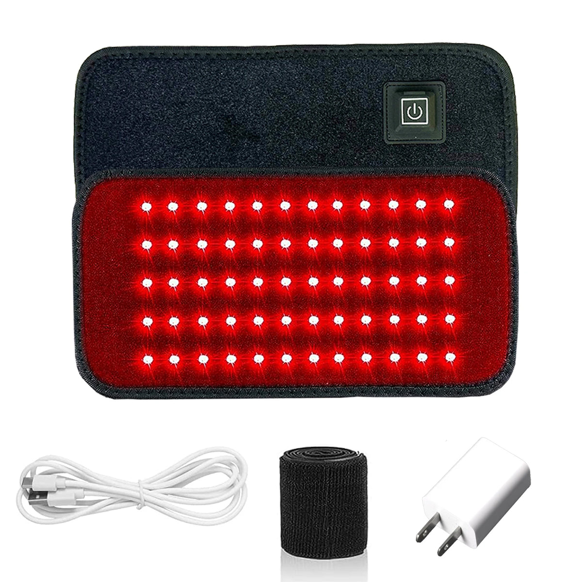 SKINDELÚX Red Light Therapy Belt - Infrared Heat Wrap for Waist &amp; Back