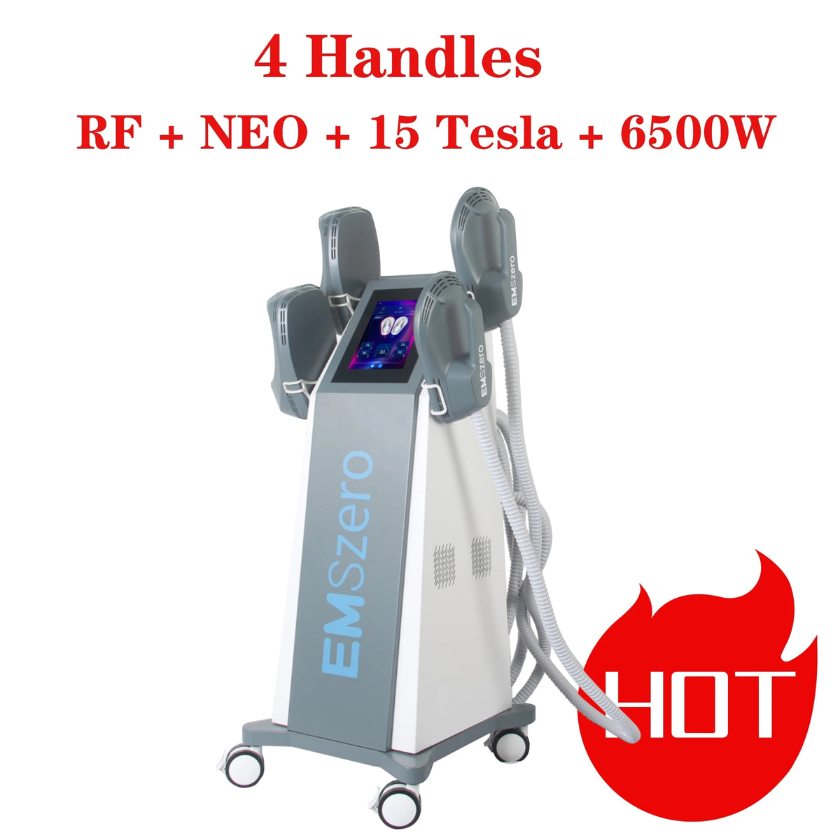 SKINDELÚX EMSculpt Pro Body Sculpting Machine - HIEMT + RF Full-Body Muscle Toning Device