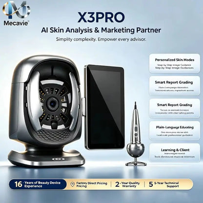 SKINDELÚX X3Pro Professional AI Skin Analyzer - 15.6" Touch Screen Diagnostic Device