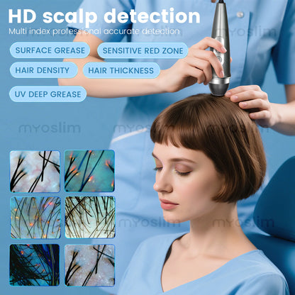 SKINDELÚX 3D AI Hair &amp; Scalp Analyzer - Multi-Spectrum Professional Diagnostic Scanner