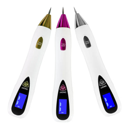 Mole Removal Pen Portable Electric Skin Tag Freckle Wart Tattoo Spot Remover Machine 9‑Speed Adjustable Home Use Beauty Device