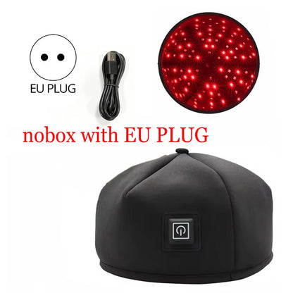 SKINDELÚX LED Hair Growth Helmet - 3D Infrared &amp; Red Light Therapy Cap