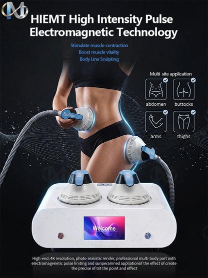 SKINDELÚX RF Multi-Area Body Contouring Machine - Muscle Building &amp; Slimming Device