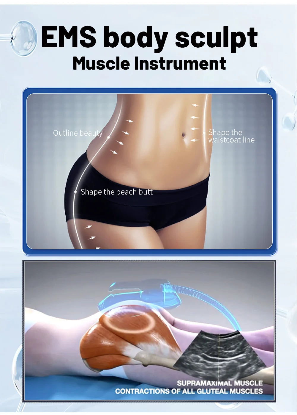 SKINDELÚX RF Multi-Area Body Contouring Machine - Muscle Building &amp; Slimming Device
