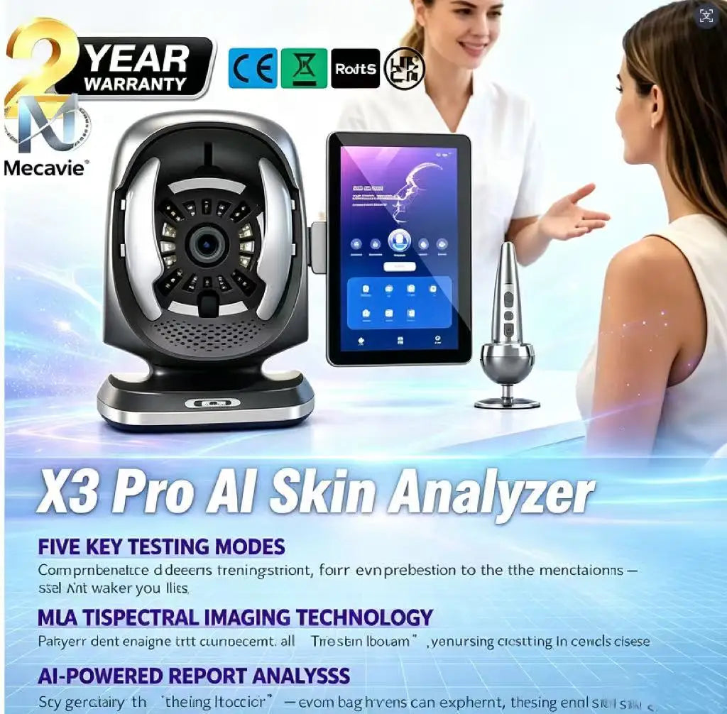 SKINDELÚX X3Pro Professional AI Skin Analyzer - 15.6" Touch Screen Diagnostic Device
