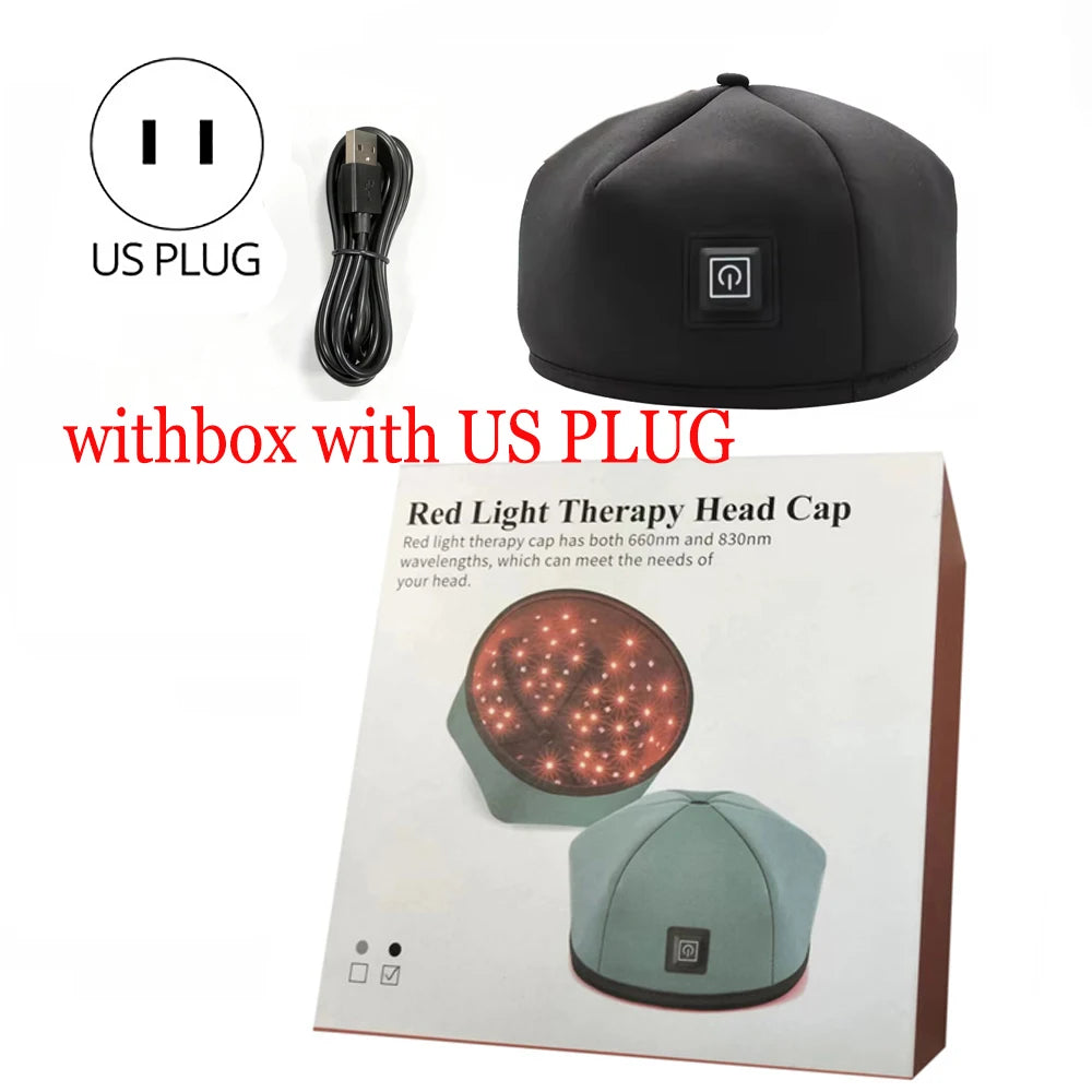 SKINDELÚX LED Hair Growth Helmet - 3D Infrared &amp; Red Light Therapy Cap