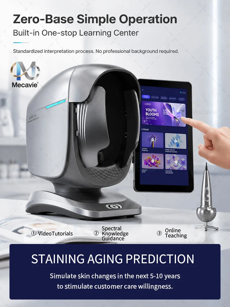 SKINDELÚX X3Pro Professional AI Skin Analyzer - 15.6" Touch Screen Diagnostic Device