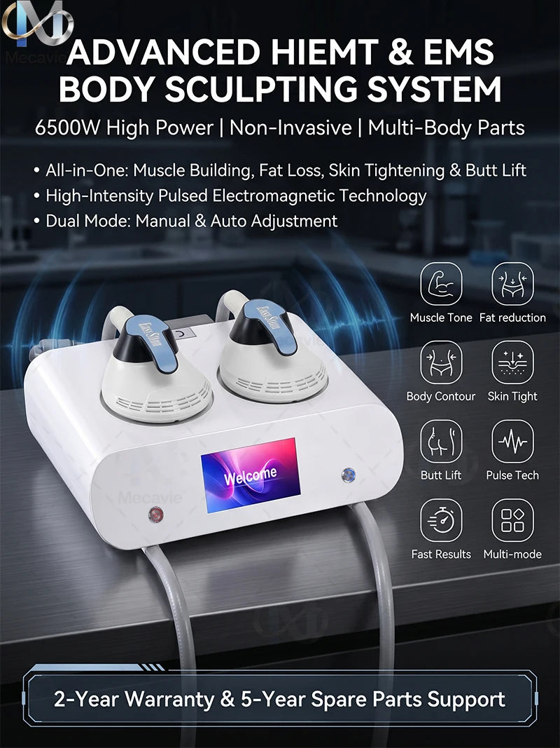SKINDELÚX RF Multi-Area Body Contouring Machine - Muscle Building &amp; Slimming Device