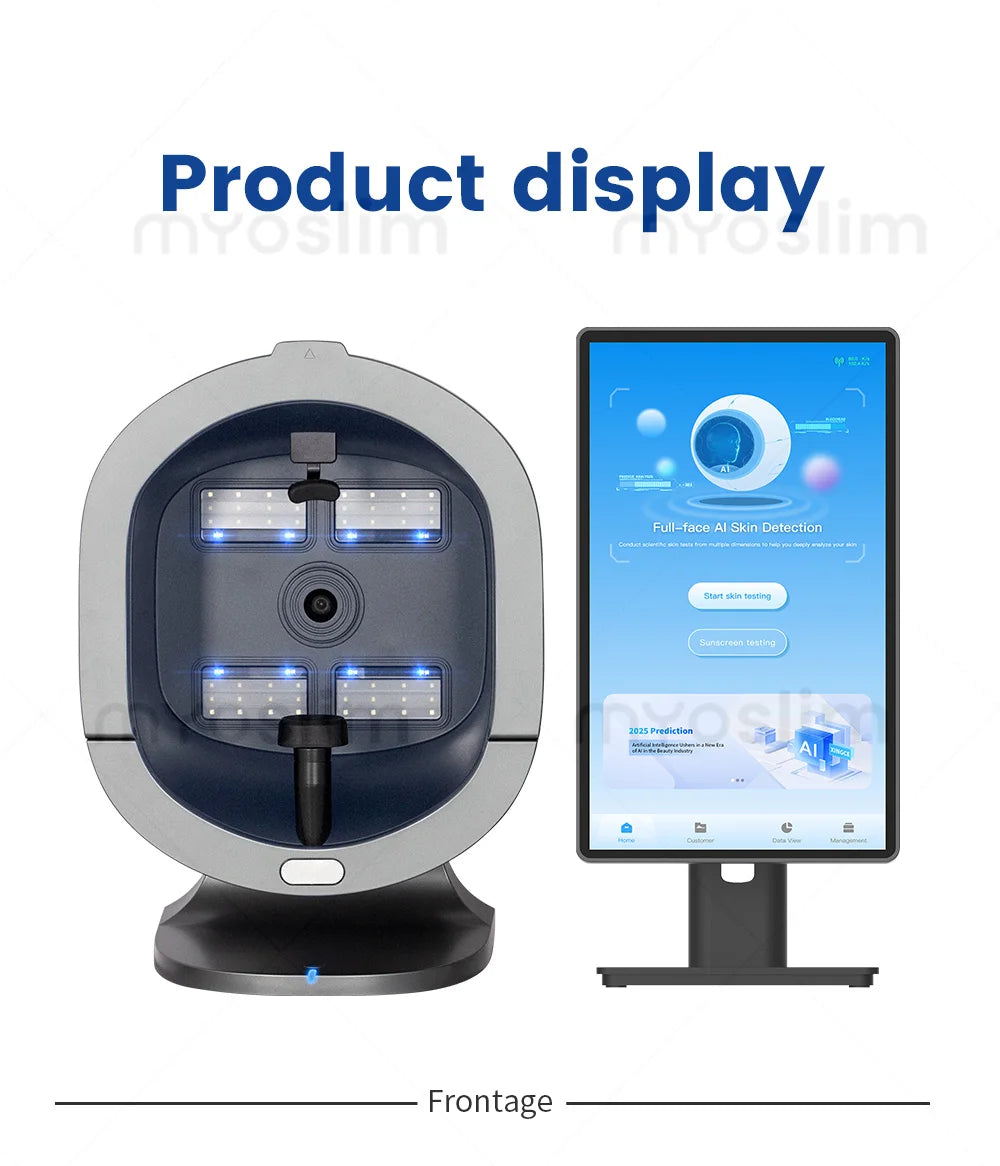 SKINDELÚX 3D AI Hair &amp; Scalp Analyzer - Multi-Spectrum Professional Diagnostic Scanner