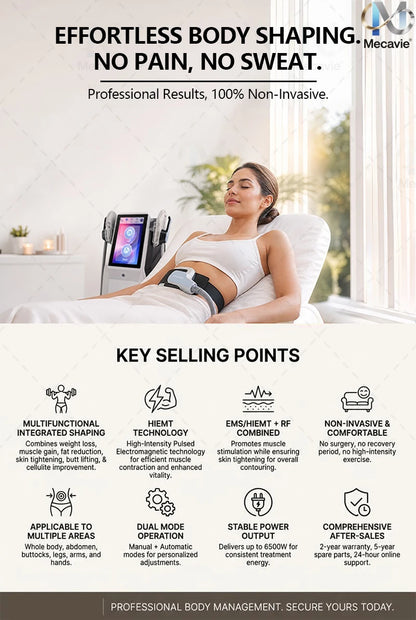 SKINDELÚX EMS Buttock &amp; Thigh Sculpting Device - Targeted Muscle Toning Machine