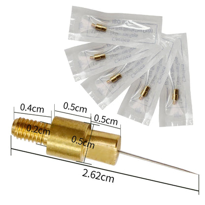 SKINDELÚX Copper Fine Needle Tips — Plasma Pen Replacement Needles