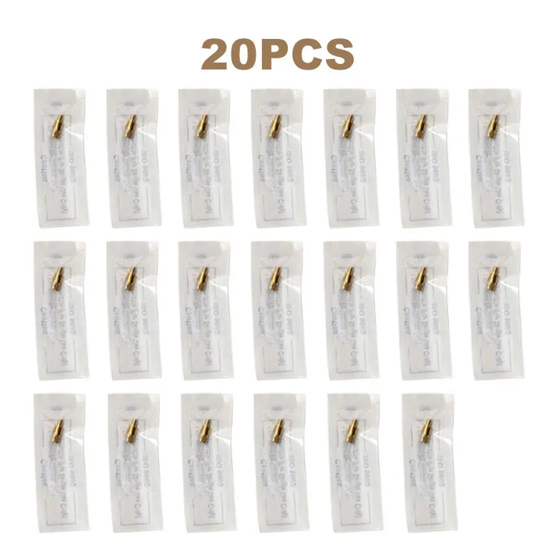 SKINDELÚX Copper Fine Needle Tips — Plasma Pen Replacement Needles