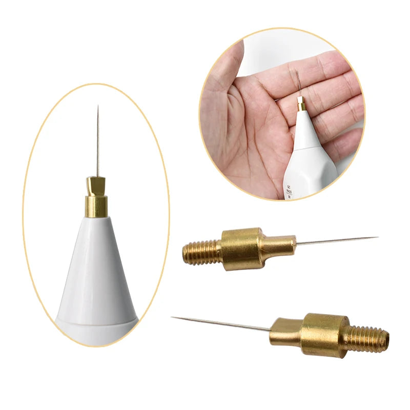 SKINDELÚX Copper Fine Needle Tips — Plasma Pen Replacement Needles