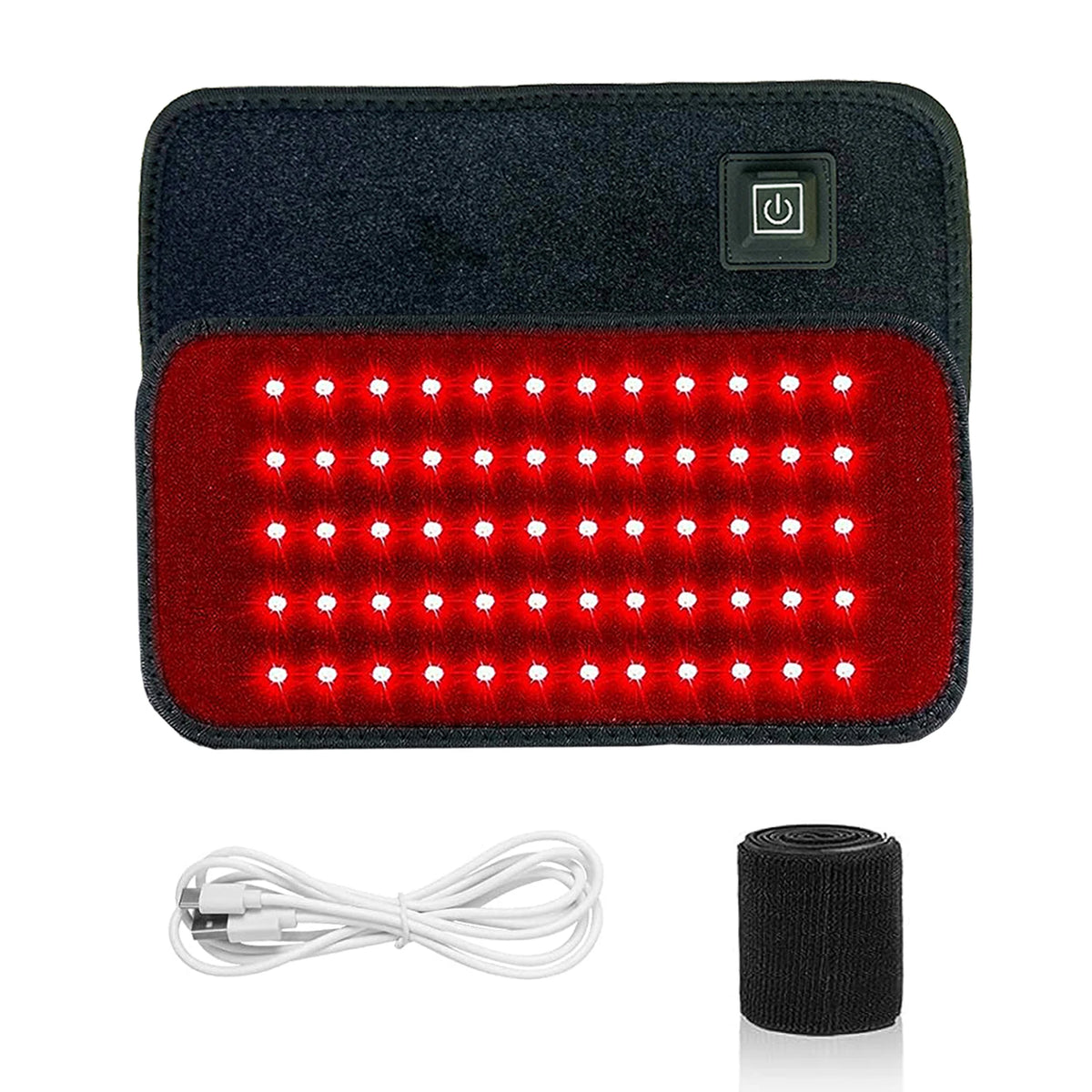 SKINDELÚX Red Light Therapy Belt - Infrared Heat Wrap for Waist &amp; Back