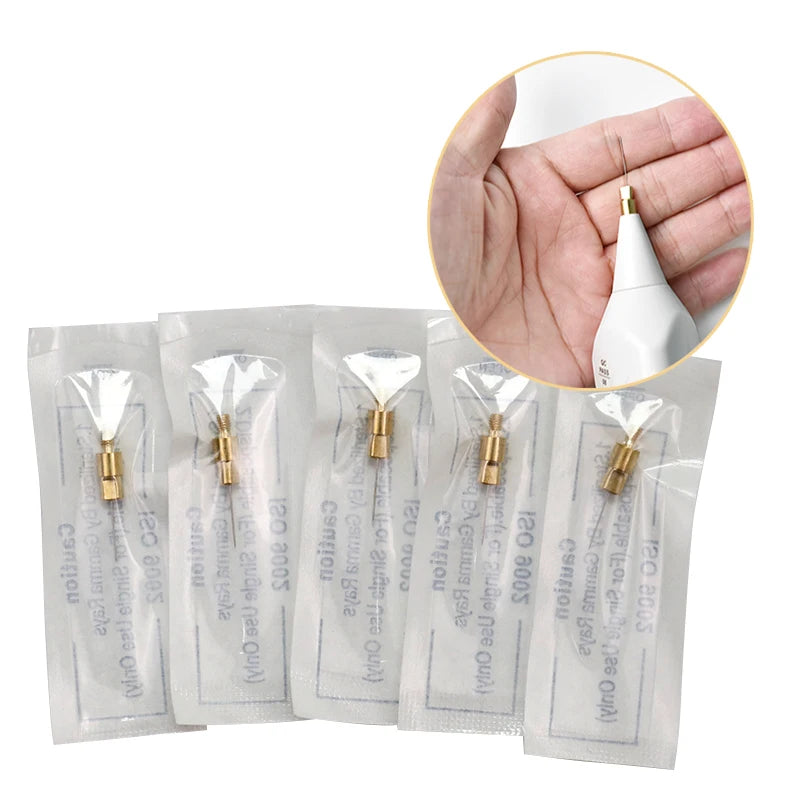 SKINDELÚX Copper Fine Needle Tips — Plasma Pen Replacement Needles