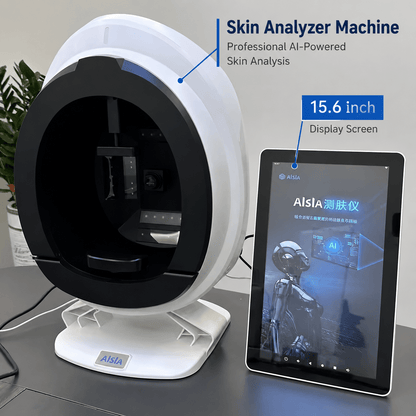 AISIA Q1 3D AI Facial Skin Analyzer - 8-Spectrum Professional Skin Analysis Device - Skin Delux